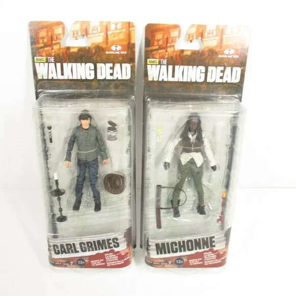 9 McFarlane Walking Dead Series 7 Action Figures 2 Exclusives Rick & Hershel - Picture 3 of 6